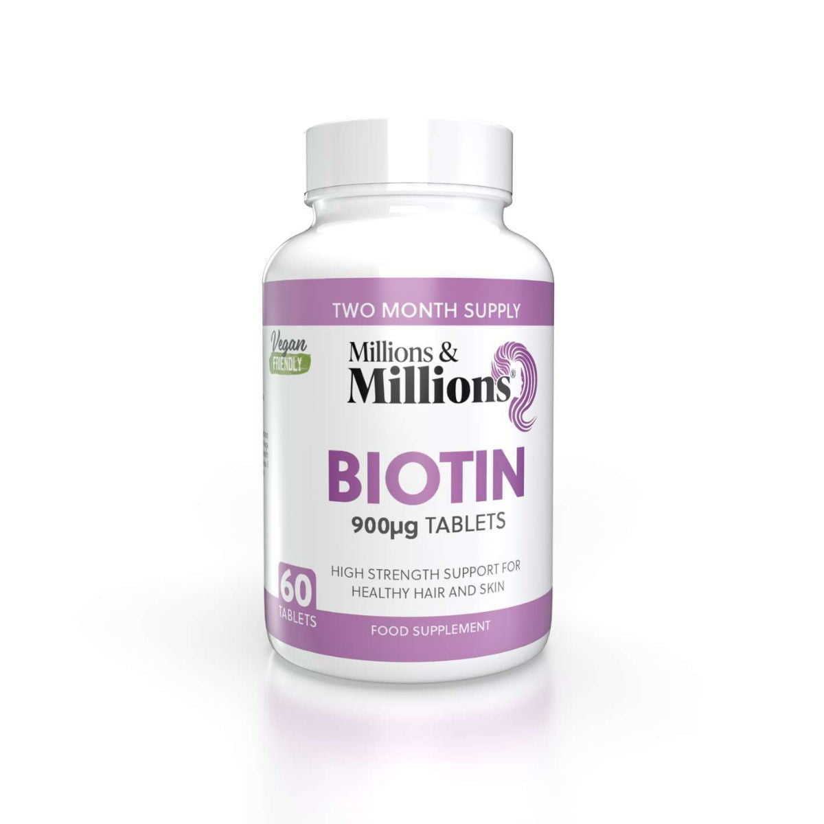 Millions & Millions Biotin - 900mg - 60 Tablets