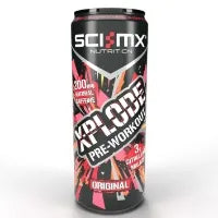 Sci-Mx X-Plode Pre-Workout Cans - Original (12 x 330ml)