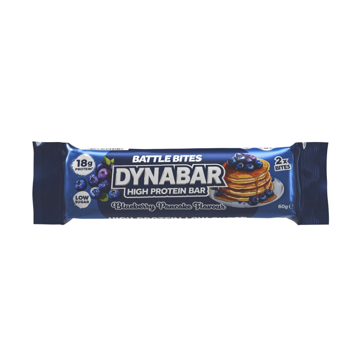 Battle Bites Dynabar Blueberry Pancake 60g - Price per box of 12