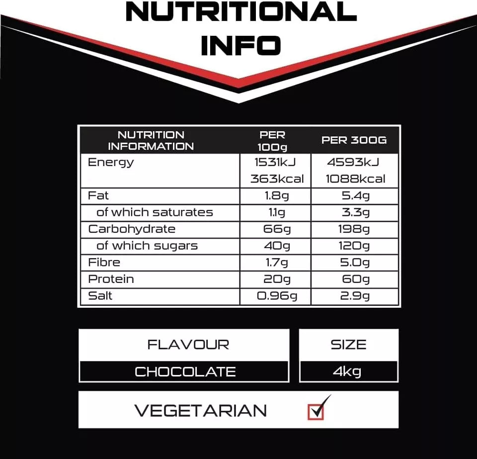 MX Ultra Mass XL Chocolate 4Kg