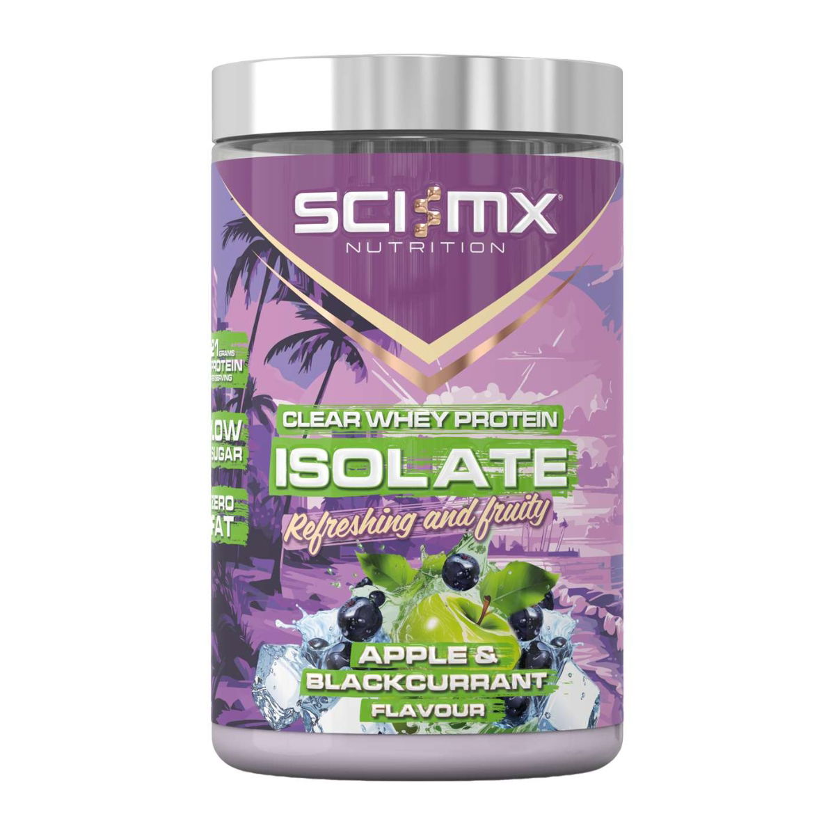 SCI-MX Clear Whey Protein Isolate - Apple & Blackcurrant - 400g