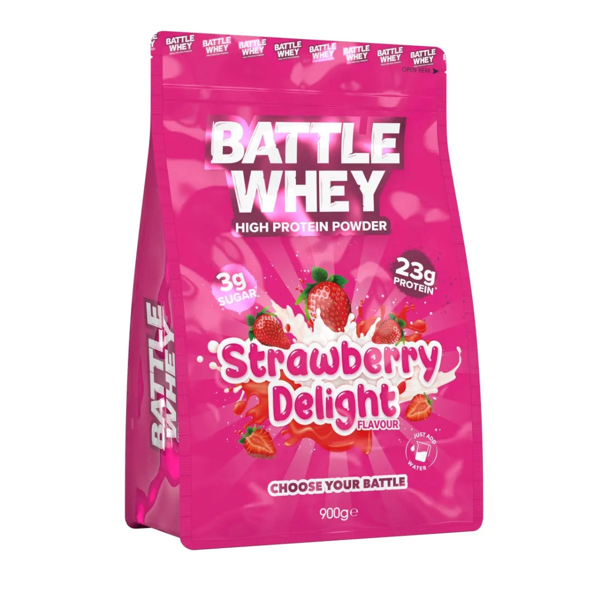 Battle Snacks Battle Whey Strawberry Delight 900g