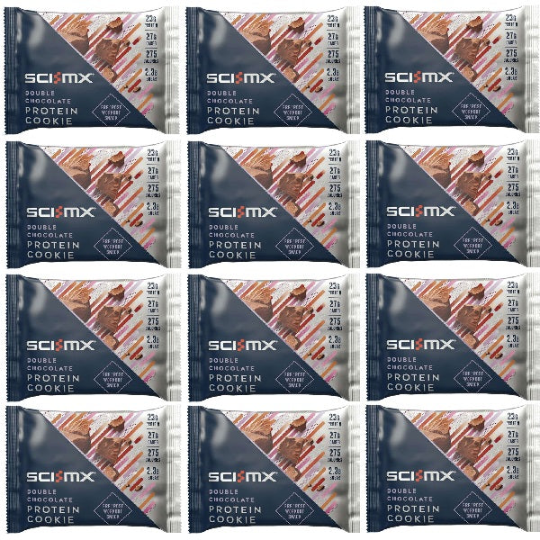 Sci-MX - Protein Cookie - Double Chocolate - 75g (Price per box of 12)