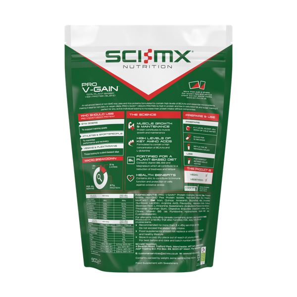 Sci-Mx V-GAIN - Chocolate - 900g