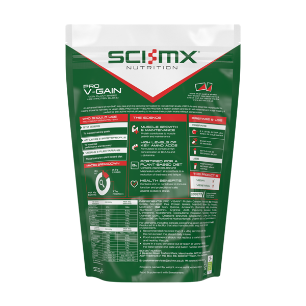 Sci-Mx V-GAIN - Vanilla - 900g