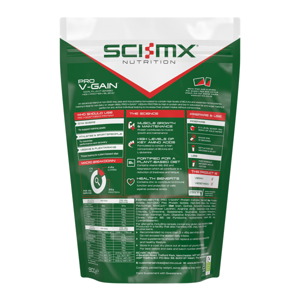 Sci-Mx V-GAIN - Salted Caramel - 900g