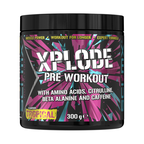 Sci-Mx XPLODE Pre-Workout - Tropical - 300g