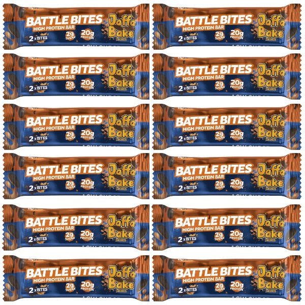 Battle Bites Jaffa Bake 62g - Price per box of 12