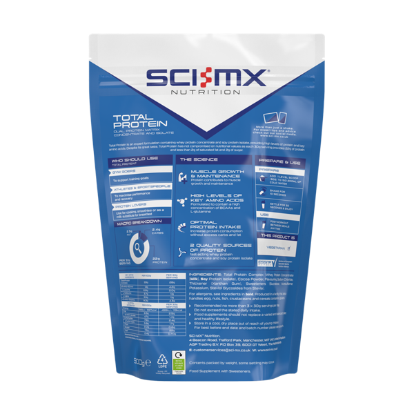 Sci-Mx Total Protein - Chocolate - 900g