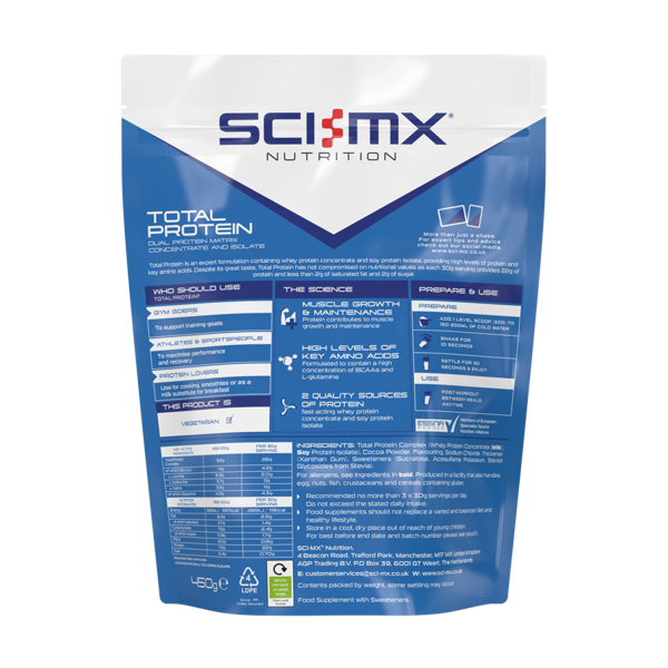 Sci-Mx Total Protein - Chocolate - 450g