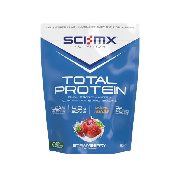 Sci-Mx Total Protein - Strawberry - 450g