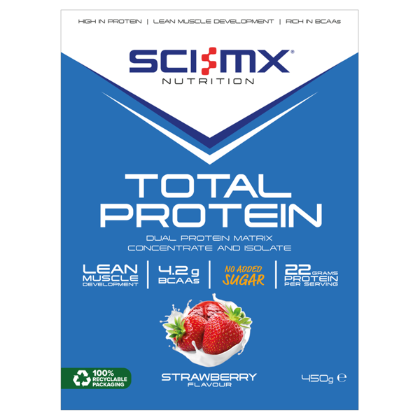 Sci-Mx Total Protein - Strawberry - 450g