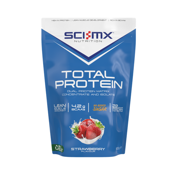 Sci-Mx Total Protein - Strawberry - 900g