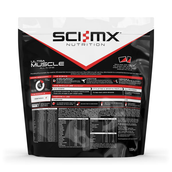 Sci-Mx Ultra Muscle - Chocolate - 1.5kg