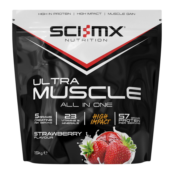 Sci-Mx Ultra Muscle - Strawberry - 1.5kg