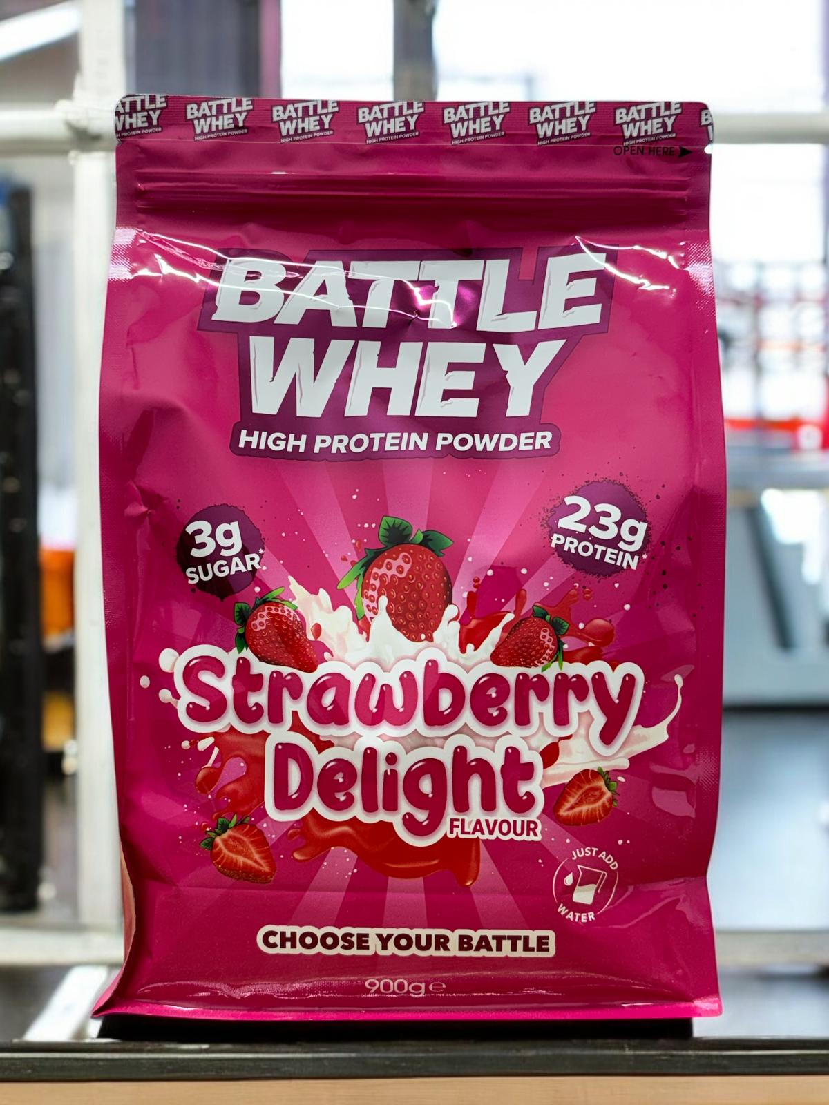 Battle Snacks Battle Whey Strawberry Delight 900g